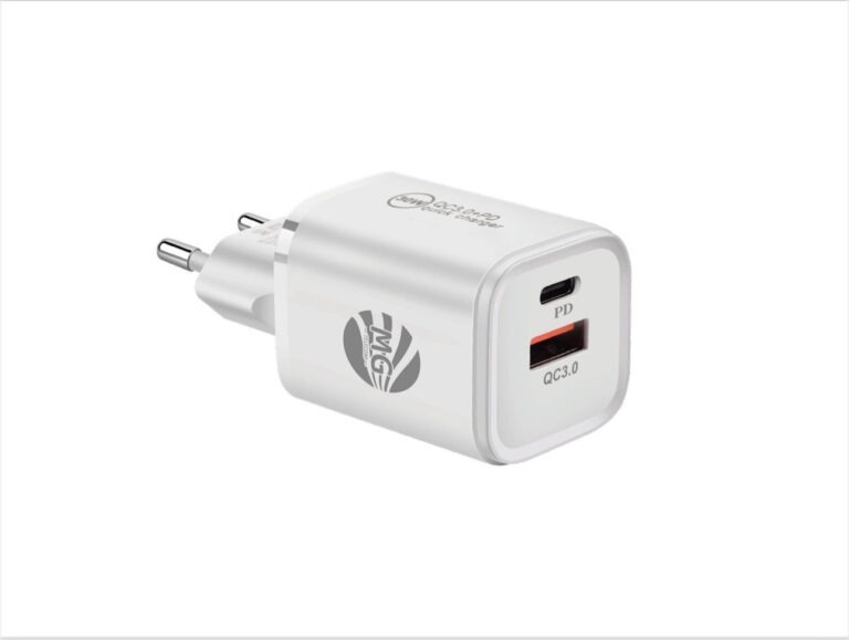 MG DLS31 - Universeel Adapter 30W - Super Fast Charging - Wit - 2 Poorten - USB + USB-C