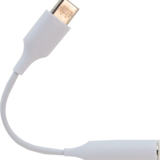 MG USB-C to Jack Connector - 3.5mm Audio Jack - Wit