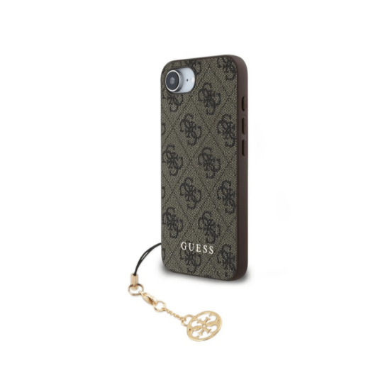 Guess iPhone 16e/17e Charm Case - Brown