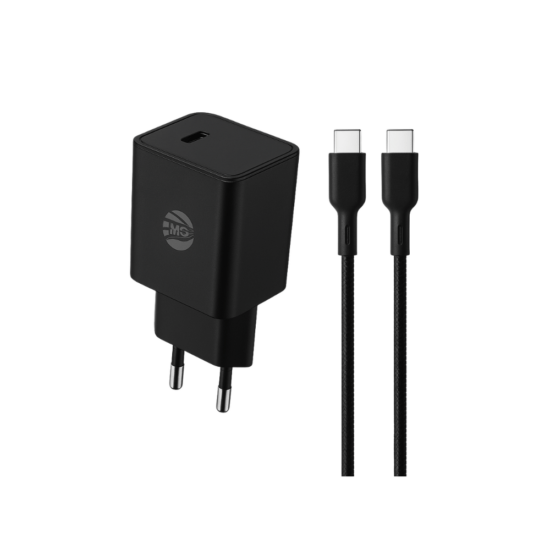 MG CDA142B Adapter Set - Type-C to Type-C - Zwart