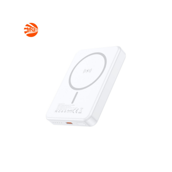 MG P78 5000mAh Powerbank - 15W Draadloos Opladen - Wit