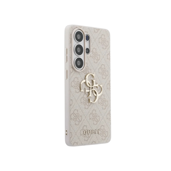 Guess S26 Ultra Case - PU 4G Metal - Pink