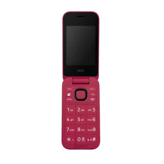 HMD 2660 FLIP TA-1711 DS - 2.8'' inch - Raspberry Red