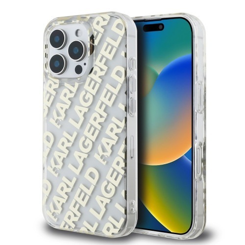 Karl Lagerfeld - iPhone 16 Pro - Phone Case - Gold