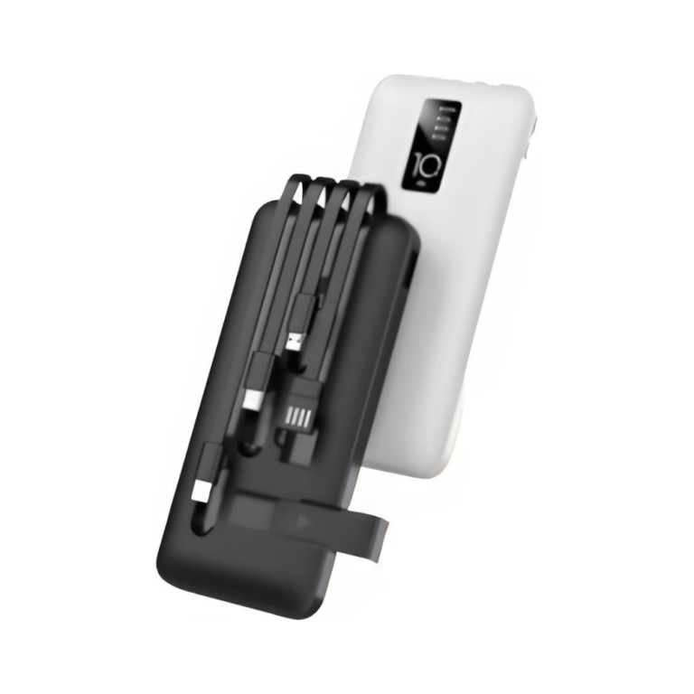 MG MG 40k Powerbank 10000 mAh - micro/type-c/lightning - Zwart