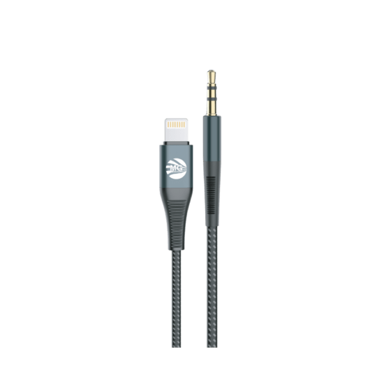 MG Aux Audio Kabel - AUX060 - Grijs