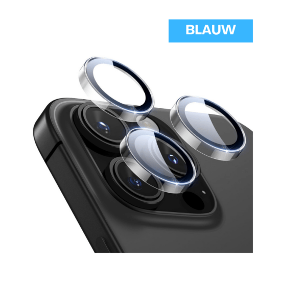 MG Camera Lens Protector - iPhone 13 Pro Max - Blauw