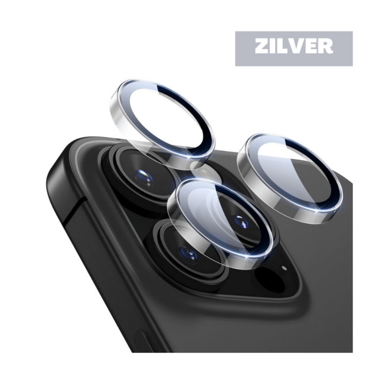 MG Camera Lens Protector - iPhone 14 Pro Max - Zilver