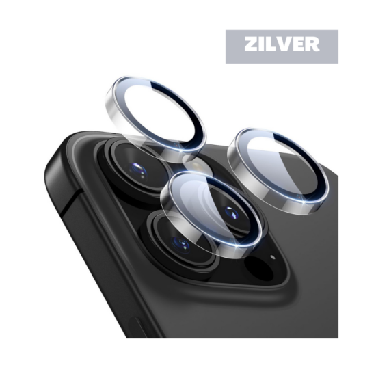 MG Camera Lens Protector - iPhone 14 Pro Max - Zilver