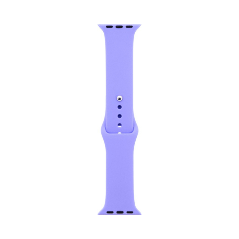 MG - smartwatch bandje Silicoon voor watch bandje - Paars - Geschikt Voor 42 / 44 / 49mm
