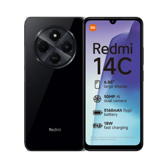 Xiaomi Redmi 14C - 4/128GB - Midnight Black (Als Nieuw)