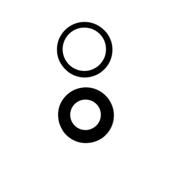 Camera Lensglas - Geschikt voor iPhone 17 Plus - Vervangingsonderdeel