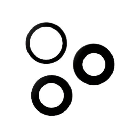 Camera Lensglas - Geschikt voor iPhone 17 Pro Max - Vervangingsonderdeel