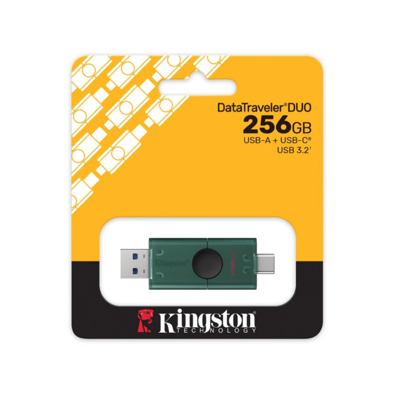 Kingston DTDEG2/256GB - DataTraveler DuoG2 - 256GB USB-A + USB-C 3.2 Gen 1