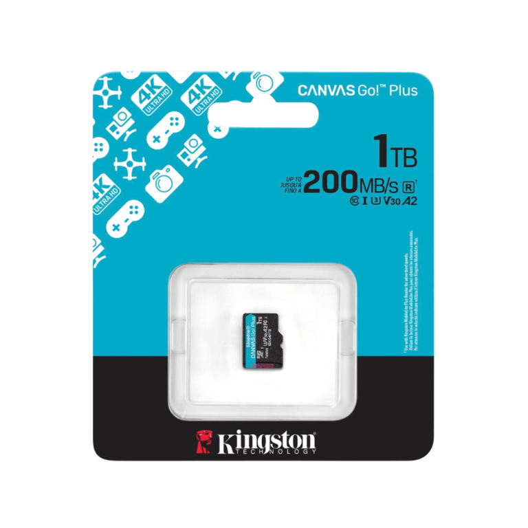 Kingston SDCG4/1TBSP - microSDXC Canvas Go Plus Gen4 - Single Pack w/o ADP