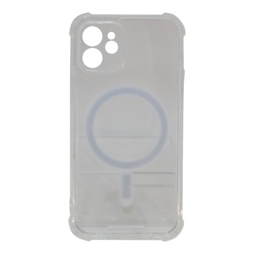 MG - Geschikt Voor - Apple iPhone 12 MagSafe Hoesje Transparant - Apple iPhone 12 Transparant MagSaf