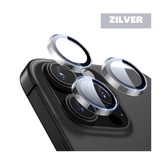 MG Camera Lens Protector - iPhone 14 Pro Max - Zilver