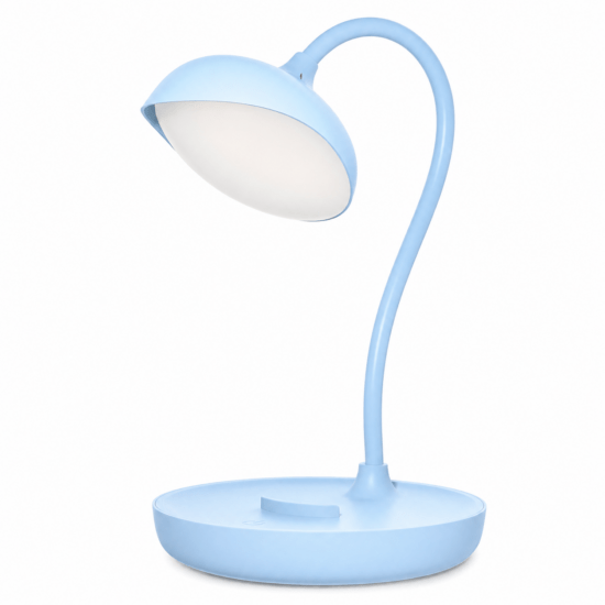 EZRA DL09 - Touch Dimming Lamp + Phone Holder - Third Gear Adjustment - Light Blue