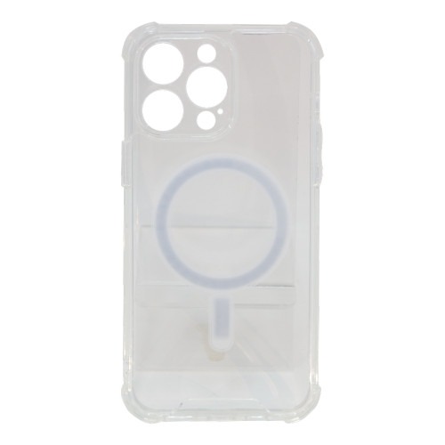 MG - Geschikt Voor Apple iPhone 14 Pro Max MagSafe Hoesje Transparant - Apple iPhone 14 Pro Max Tran