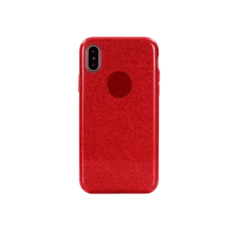 iphone x glitterhoes rood 1