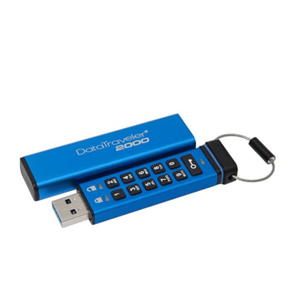 Kingston DataTraveler 2000 - 64GB - USB stick 3.0 /3.1 Gen 1 (Encrypted)