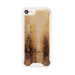 Apple iPhone 7 / 8 Plus - MG Design Backcover - Brown Stone Marble