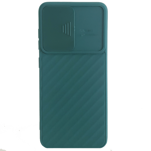 Samsung Galaxy S21 FE backcover met camera bescherming - Groen