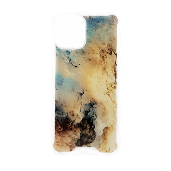 Apple iPhone 12 Pro Max - MG Design Backcover - Blue Marble