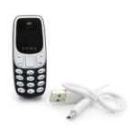 Ezra Mobile MC01 - Mini GSM telefoon - Blauw/Zilver (Non EU)