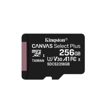 256gb micro sd kaart canvas