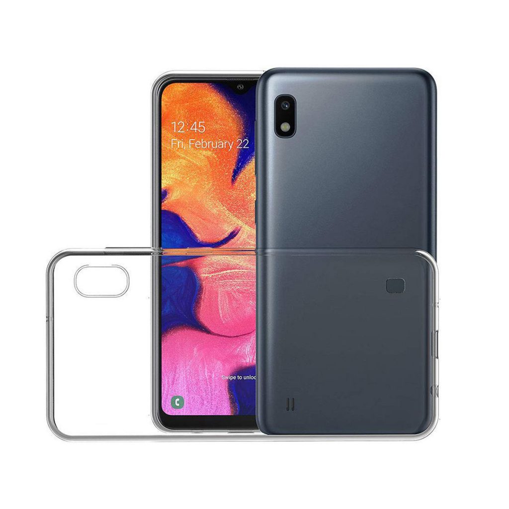 Samsung Galaxy A10 Soft Siliconen Telefoonhoesje- Transparant