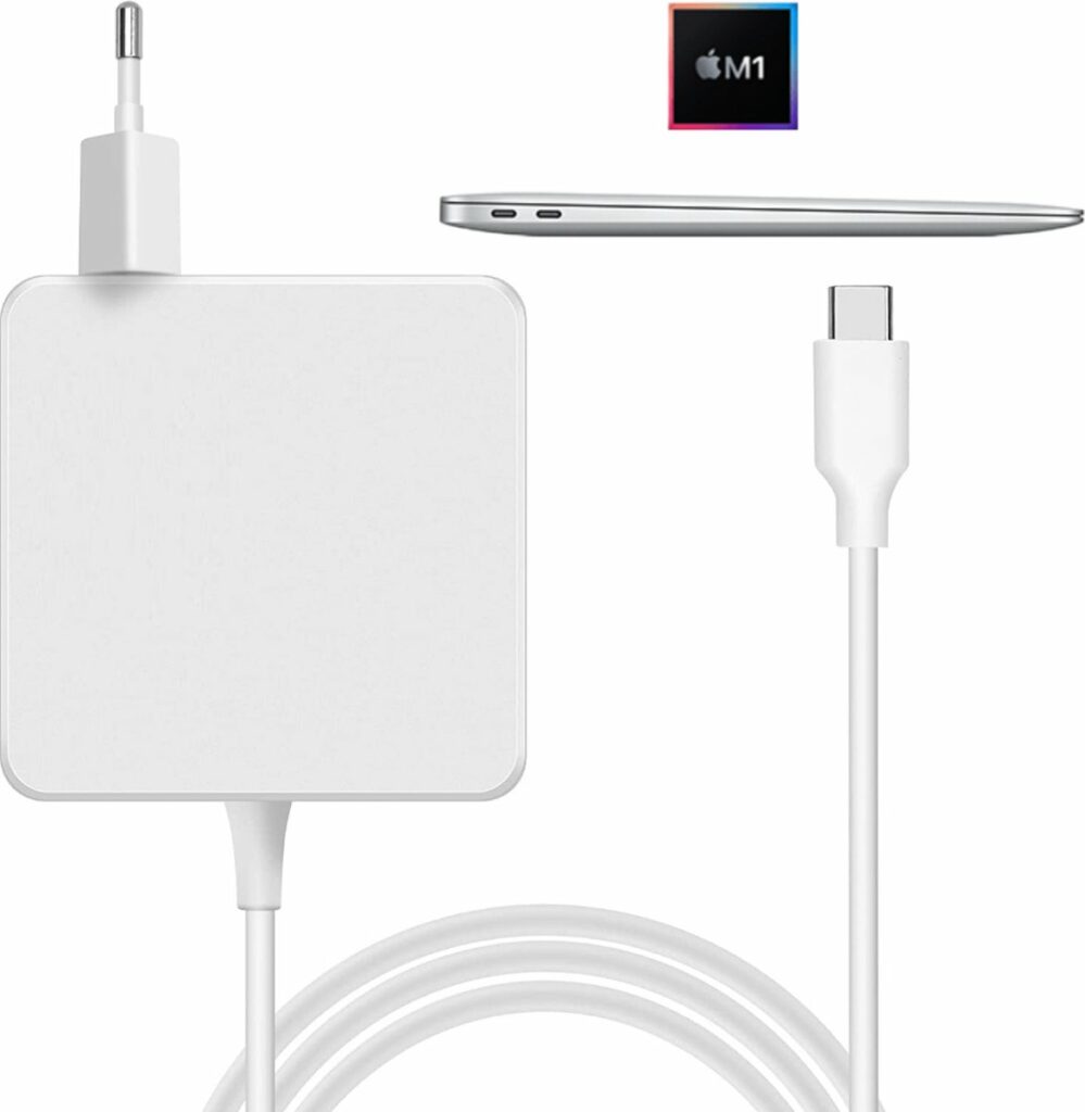 45W USB-C Adapter/Oplader - Geschikt Voor Type-C Poorten Wit